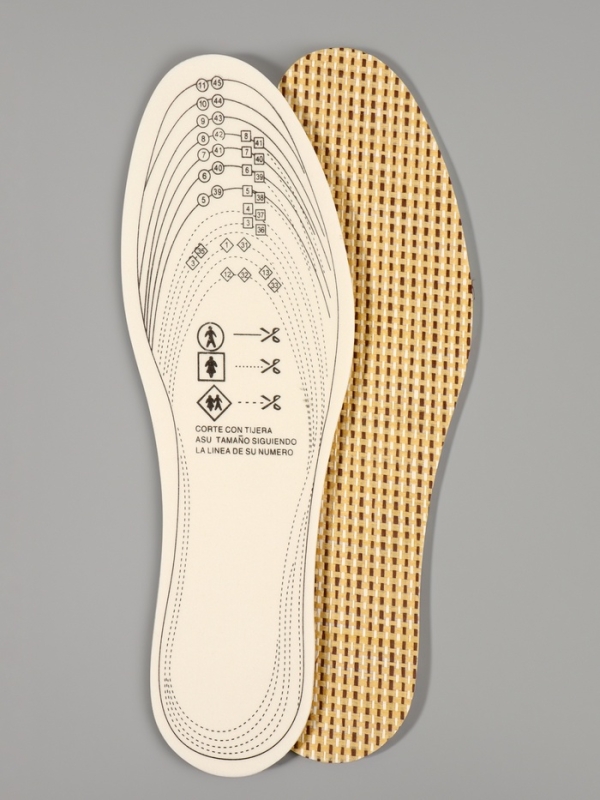 Стельки для обуви, универсальные, р-р RU до 48 (р-р Пр-ля до 46), 30 см, пара, цвет бежевый Стельки для обуви, универсальные, р-р RU до 48 (р-р Пр-ля до 46), 30 см, пара, цвет бежевый