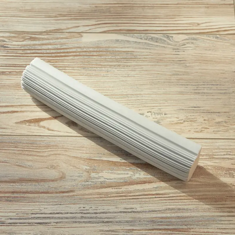 Швабра с отжимом и смен. насадкой ПВА тм VETTA Премиум Грей, телеск. ручка 123-141см, насадка 28см