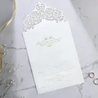 Приглашение на свадьбу «Прекрасен миг семьи рожденья...», 18 х 12,7 см