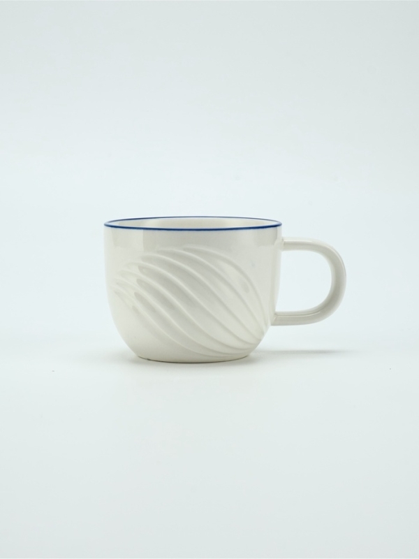 Чайная пара Dolce Ceramo. «Оушен», 2 предмета: кружка 200 мл, блюдце d=10 см Чайная пара Dolce Ceramo. «Оушен», 2 предмета: кружка 200 мл, блюдце d=10 см