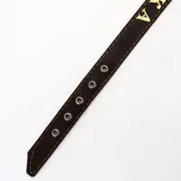 Ошейник однослойный "Красавчик", 2.5 см, тиснение фольгой, микс цветов Ошейник однослойный "Красавчик", 2.5 см, тиснение фольгой, микс цветов