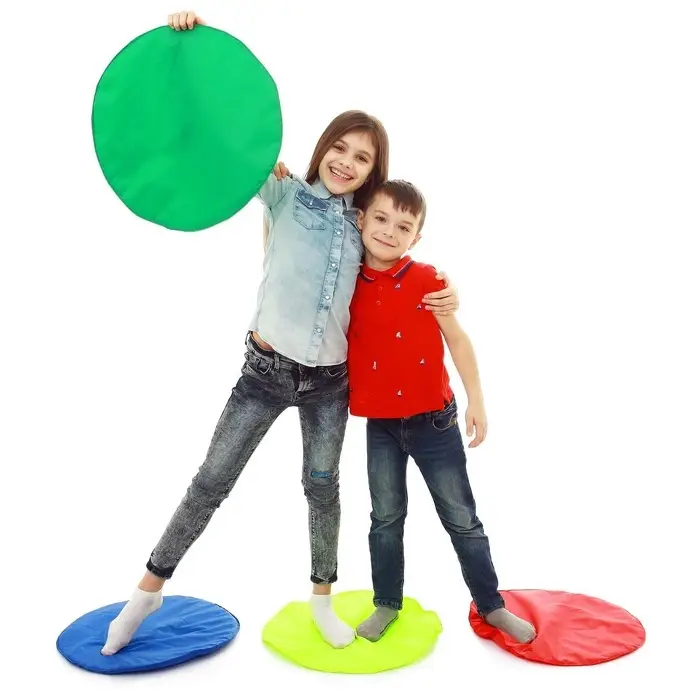 Островки эстафетные, d=50 см, 4 шт., МИКС