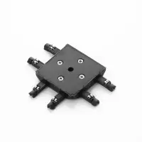 Коннектор SLIM т-образный, 4-жильный, чёрный, 0.7&times;4&times;2 см