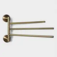 Держатель для полотенец Stölz basic Bronze, 3 спицы, бронзовый