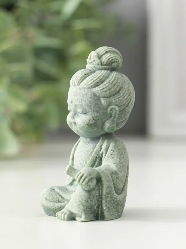 Фигурка песчаник &laquo;Маленькая Гуань Инь&raquo;, 3.5&times;4.5&times;7 см