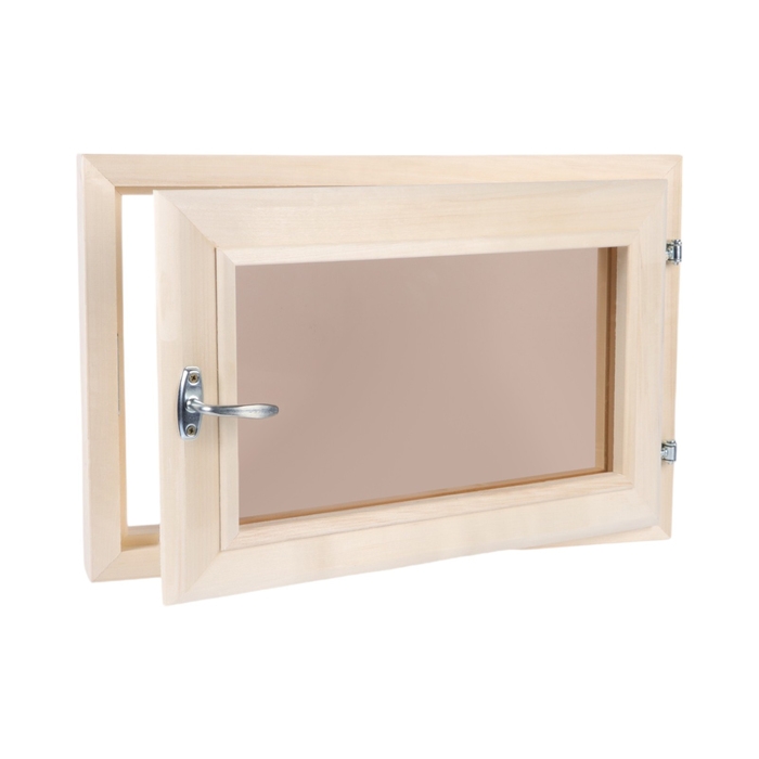 Окно, 40×60см, двойное стекло ЛИПА, бронза Окно, 40×60см, двойное стекло ЛИПА, бронза