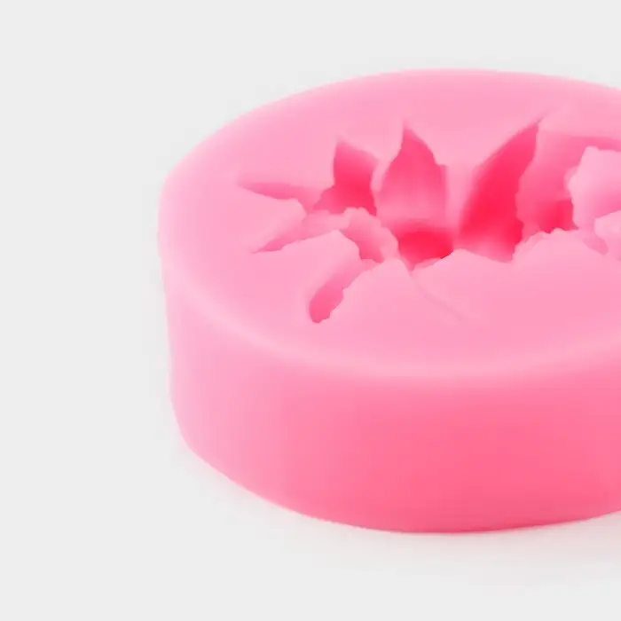 Молд Доляна «Цветение», силикон, d=7 см, цвет МИКС