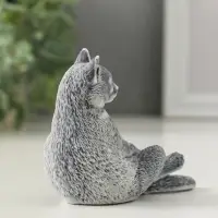 Сувенир "Кот с яйцами сидит" 6,6 см Сувенир "Кот с яйцами сидит" 6,6 см