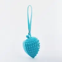 Массажная игрушка для собак &laquo;Клубничка&raquo;,10 см, пищащая, TPR, МИКС