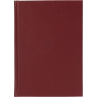 Ежедневник недатированный А5, Ideal бордовый 136л. 3-122/04 3-122/04