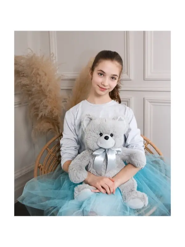 Мягкая игрушка &laquo;Медведь Саша&raquo;, серый, 47 см