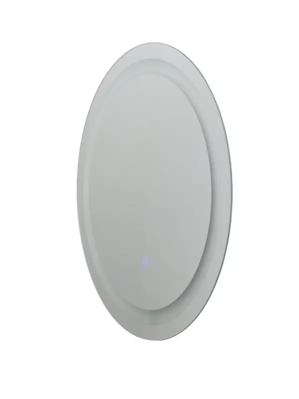 Зеркало интерьерное настенное, с подсветкой, с сенсорной кнопкой, 50&times;50 см