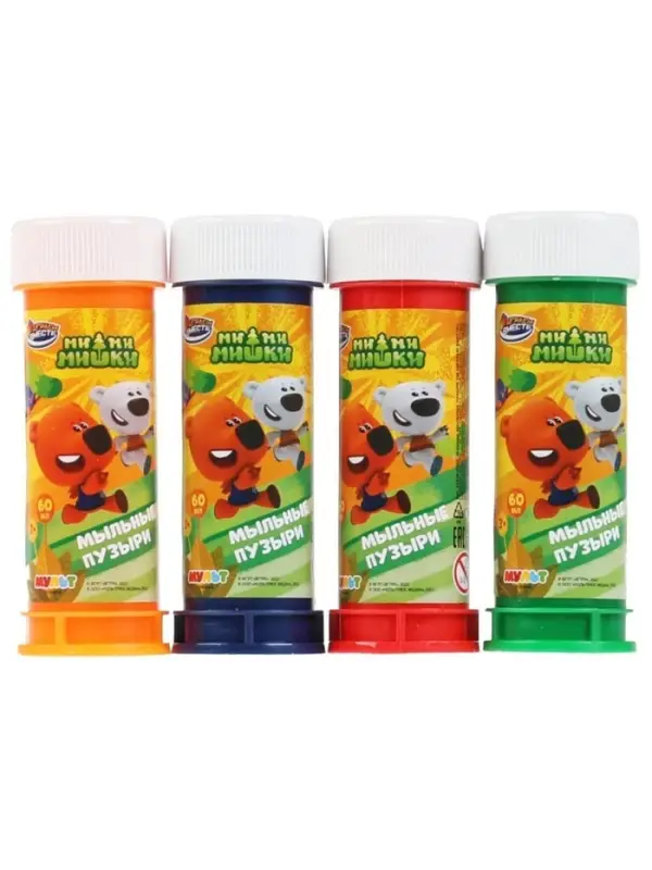 Мыльные пузыри «Ми-ми-мишки», 60 мл Мыльные пузыри «Ми-ми-мишки», 60 мл