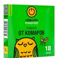 Спирали от комаров "Комарофф", 10 шт