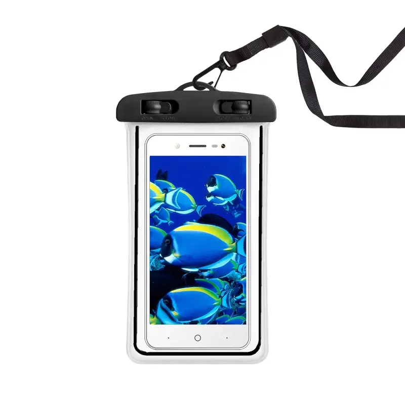 Чехол влагоустойчивый max 6,7 Чехол влагоустойчивый max 6,7" светящийся черный