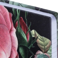Бизнес-тетрадь, BS, А5, 120л., клетка, твердый, спираль. Flora, букет N4203
