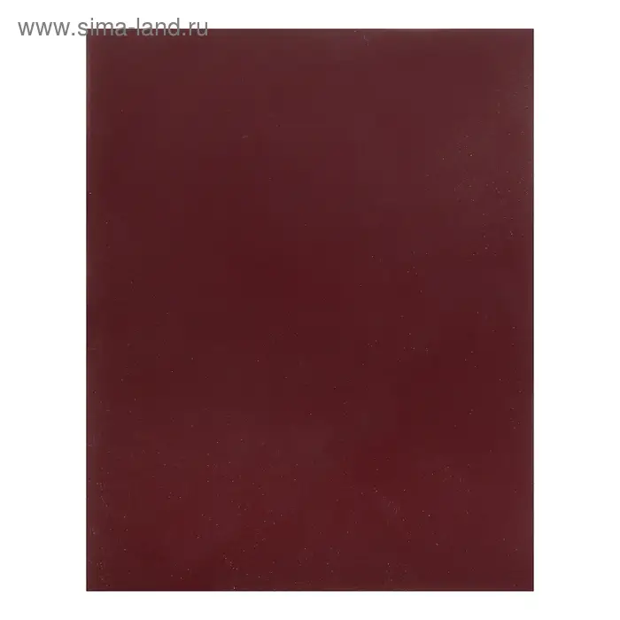 Тетрадь 48 листов клетка "Бордо", обложка бумвинил