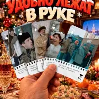 Сувенирные игральные карты &laquo;Новогоднее кино&raquo;, 36 карт