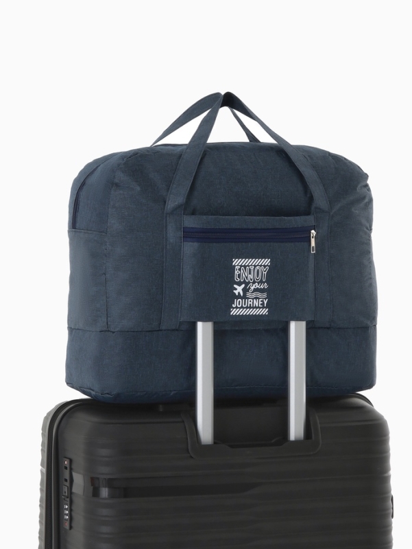 Сумка дорожная на молнии, синяя Сумка дорожная на молнии, синяя