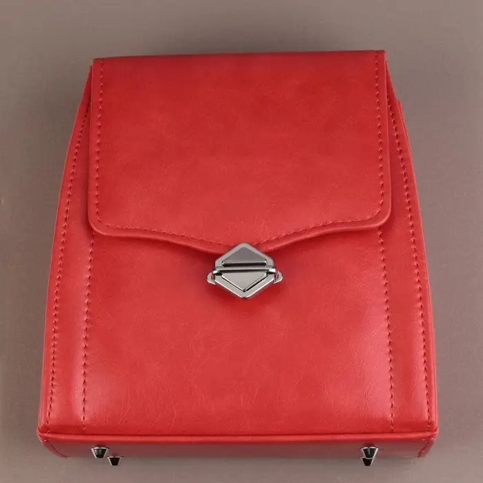 Застёжка для сумки, 3.1×3.1 см, цвет серебряный Застёжка для сумки, 3.1×3.1 см, цвет серебряный