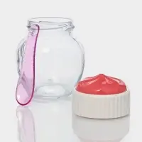 Банка для сыпучих продуктов Cupcake, 210 мл, стекло, с крышкой МИКС