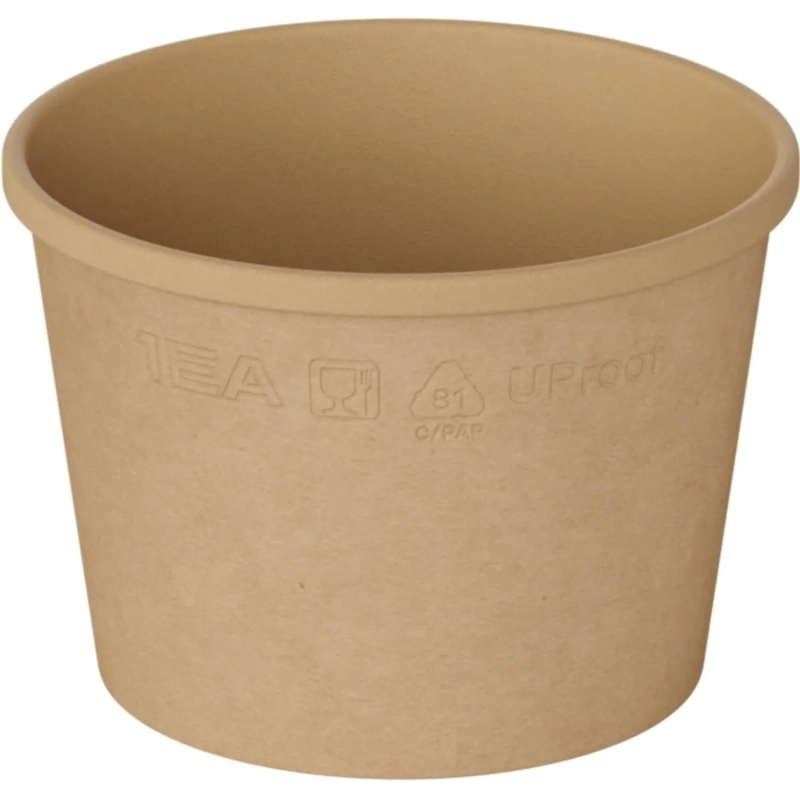 Контейнер бум. OneBowl Up (bottom 380) 380мл, крафт, 550шт/кор