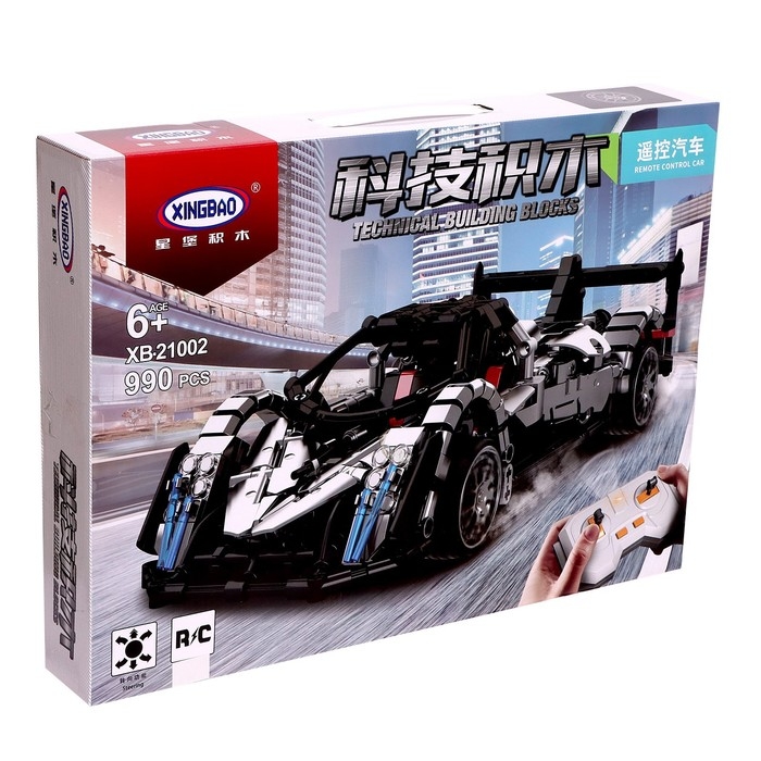 Конструктор радиоуправляемый «Спорткар», 990 деталей Конструктор радиоуправляемый «Спорткар», 990 деталей