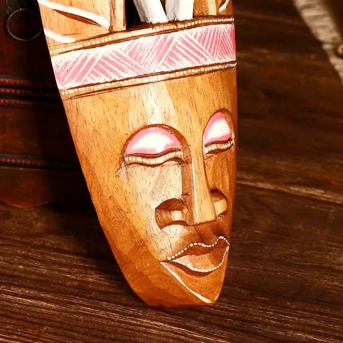 Маска дерево "Аисты" 30х4х12 см