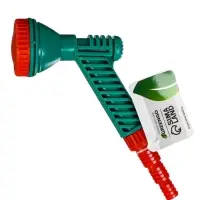 Насадка для полива, под шланг 5/8" (16 мм), 3/4" (19 мм), пластик, Greengo