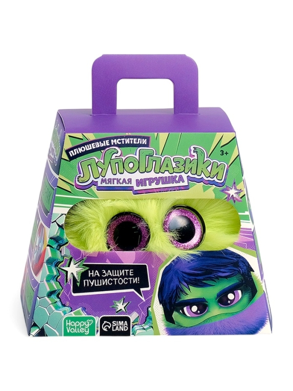 Мягкая игрушка «Лупоглазики. Плюшевые мстители: Мега-пух»