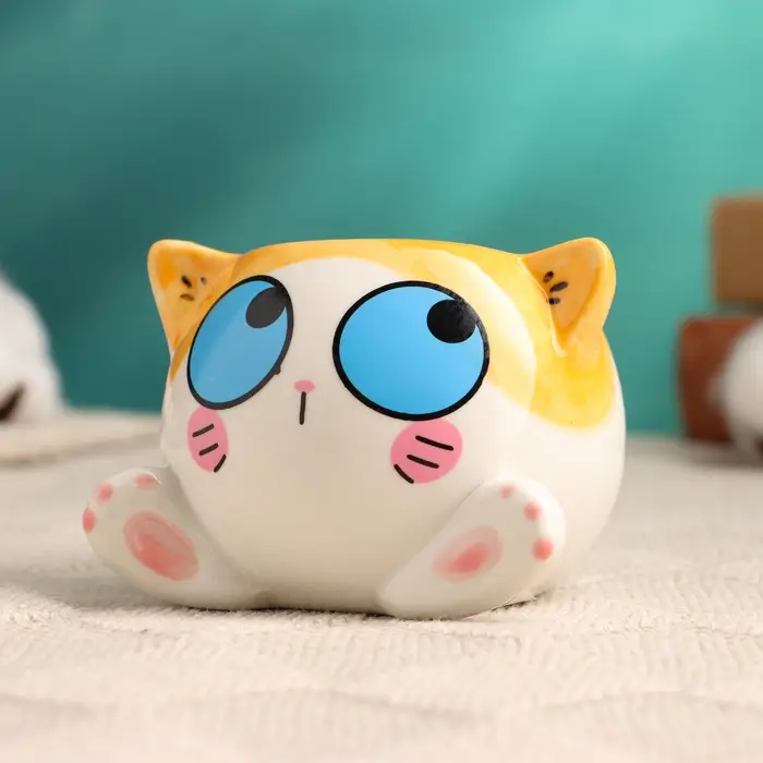 Кашпо «Котенок» 8×9×6 см