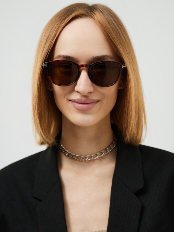 Очки солнцезащитные женские, uv 400, ширина 14.1 см, дужка 13.5 см, линза 6 х 5.1 см Очки солнцезащитные женские, uv 400, ширина 14.1 см, дужка 13.5 см, линза 6 х 5.1 см