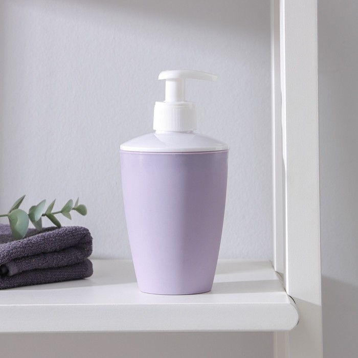 Дозатор для жидкого мыла «Стиль», 400 мл, цвет МИКС Дозатор для жидкого мыла «Стиль», 400 мл, цвет МИКС