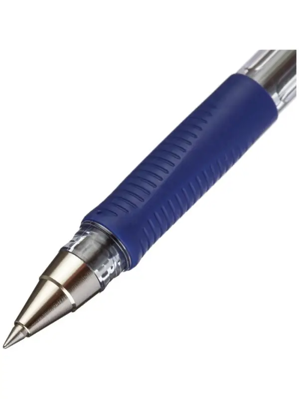 Ручка шариковая Pilot. BPS-GP, синий стержень BPS-GP-EF, узел 0.5 мм, на масляной основе, резиновый упор