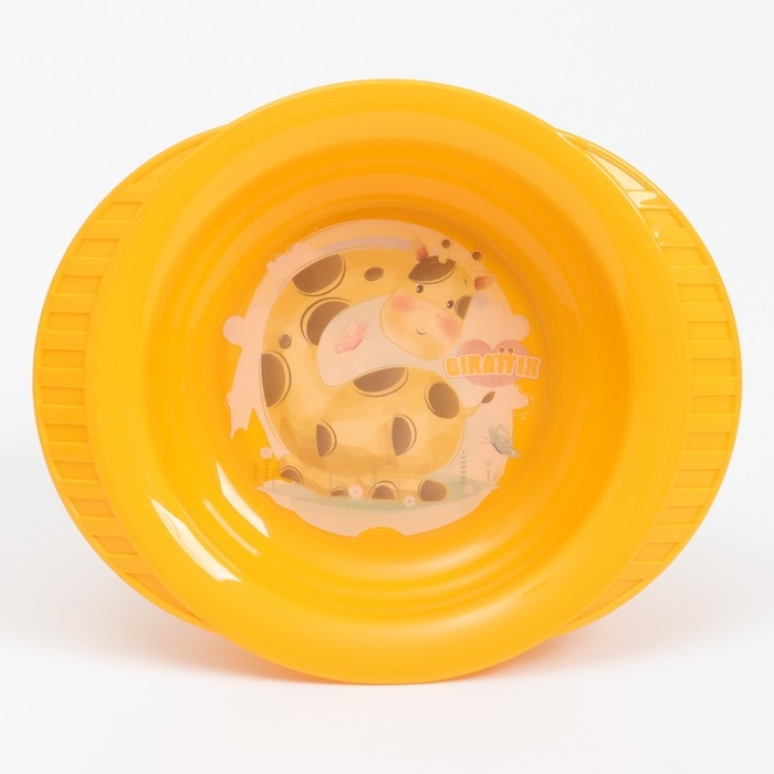 Детская посуда в наборе: кружка 200 мл., миска на присоске Детская посуда в наборе: кружка 200 мл., миска на присоске