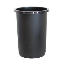 Контейнер для мусора (урна) пластик 50л кругл сер 420х110х670мм_СПБ