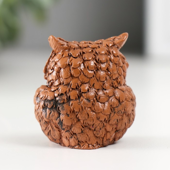 Сувенир полистоун Сувенир полистоун "Коричневая сова" МИКС 3х4х4,3 см