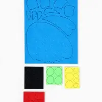 Вышивка по фетру "Слоник"