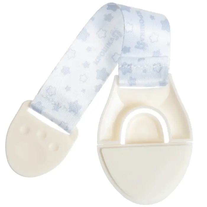 Блокиратор для дверей и ящиков Крошка Я, универсальный, тканевый, 22 см, белый