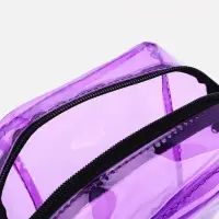 Косметичка на молнии, цвет фиолетовый Косметичка на молнии, цвет фиолетовый