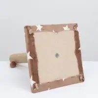 Когтеточка &laquo;Столбик&raquo;, 54&times;30&times;30 см, на подставке, джут, цвет МИКС