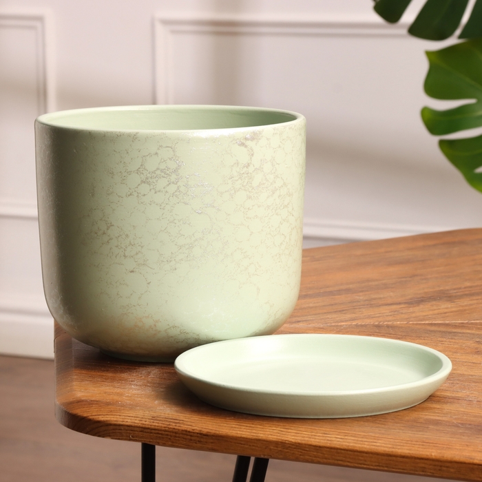 Горшок цветочный Питон зеленый 3 л Горшок цветочный Питон зеленый 3 л