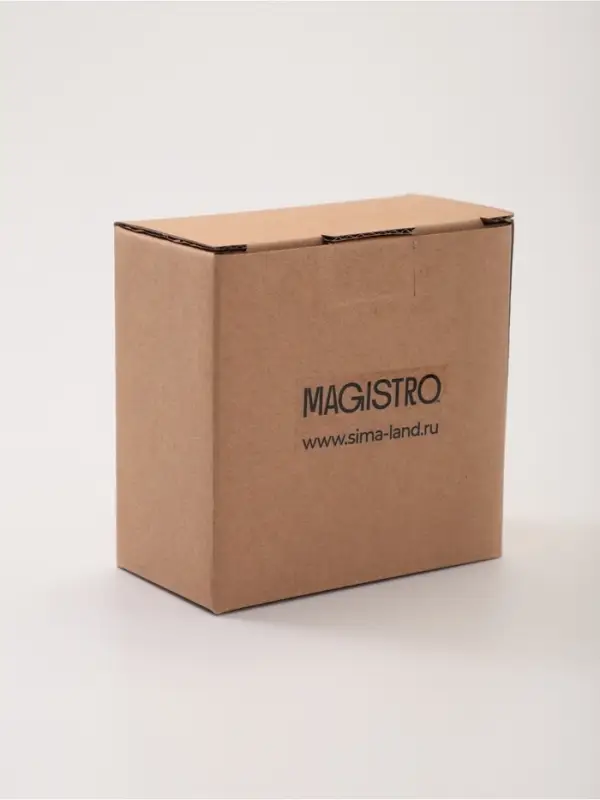 Бульонница с ручкой Magistro Fray, 280 мл, фарфор, белая