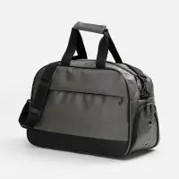 Спортивная сумка Atlantes, серая с черным Спортивная сумка Atlantes, серая с черным