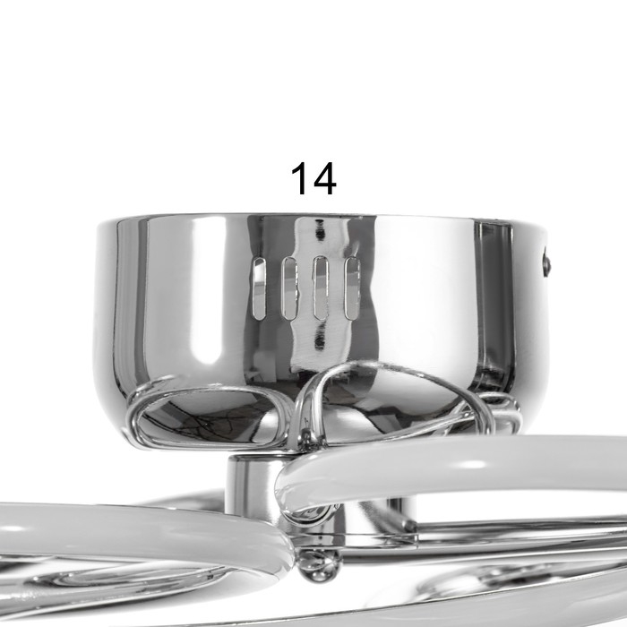 Люстра Люстра "Астенна" LED 110Вт хром 76х50х17 см BayerLux