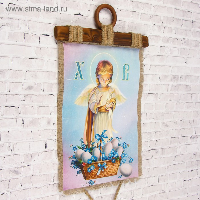 Сувенир свиток  Сувенир свиток "Ангел и корзина"