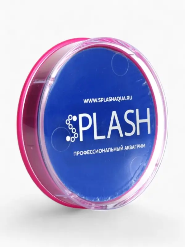 Аквагрим в шайбе, регулярный, синий, 32 г