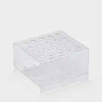 Подставка под ручки и карандаши на 20 шт., 10&times;9.5&times;6 см, оргстекло 2 мм