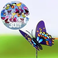 Штекер &laquo;Бабочка Атрис&raquo;, 7&times;7 см/30 см, набор 30 шт., МИКС, Greengo