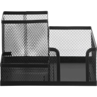 Подставка-органайзер для канц принадлежностей Attache черная 185x93x102мм